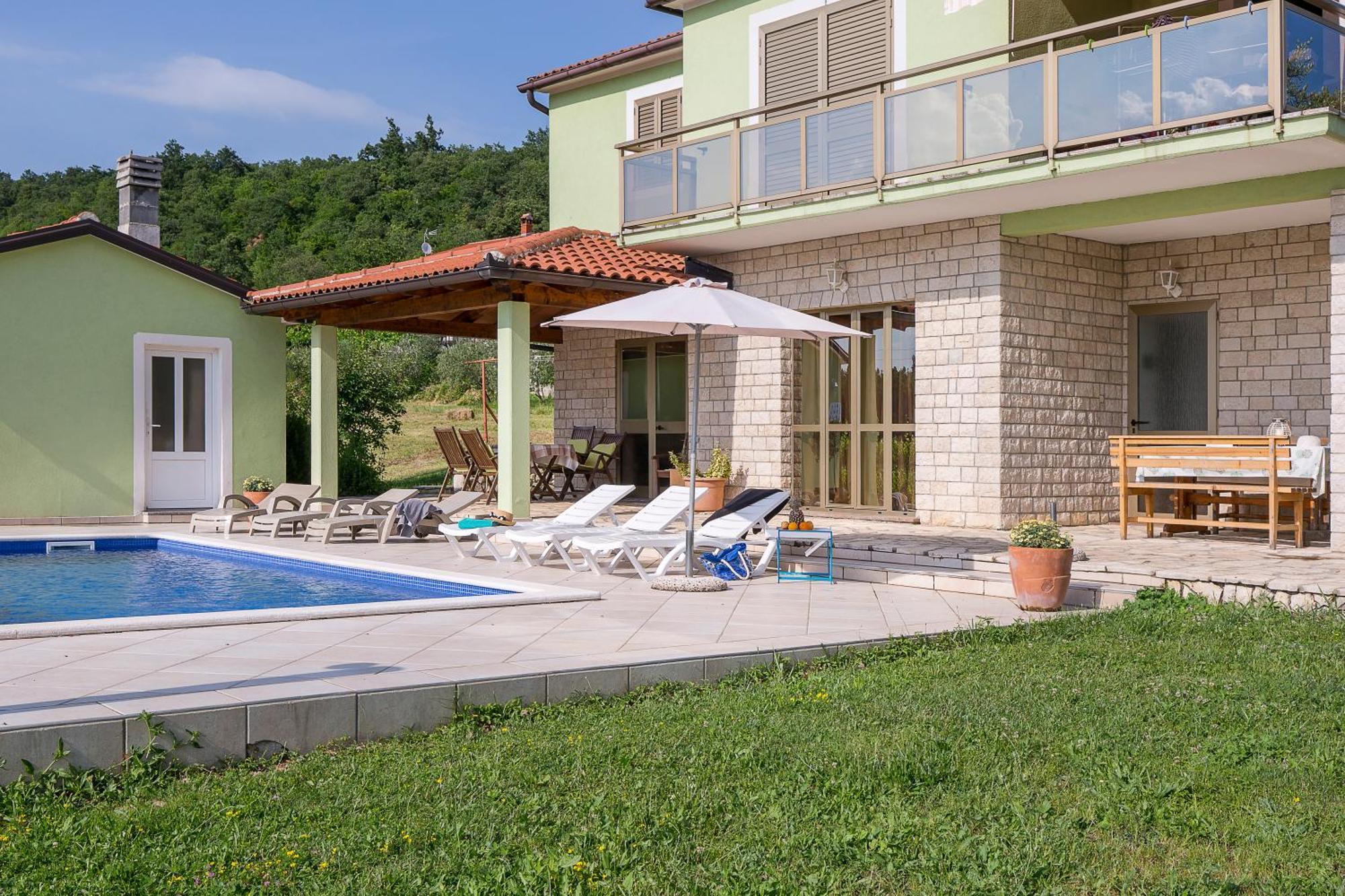 Apartments Cekada Labin  Exterior photo